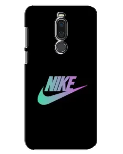 Чехол для Meizu X8 с картинкой «Nike — городская ночь»