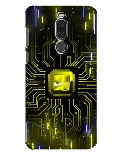 Чехол для Meizu X8 с картинкой «Nike — золотая искра» Чехол для Meizu X8 с картинкой «Nike — золотая искра»