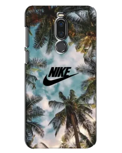 Чехол для Meizu X8 с картинкой «Тропический принт Nike» Чехол для Meizu X8 с картинкой «Тропический принт Nike»