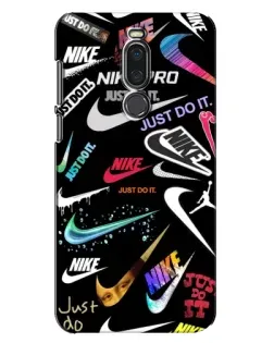 Чехол для Meizu X8 с картинкой «Nike — роскошь»