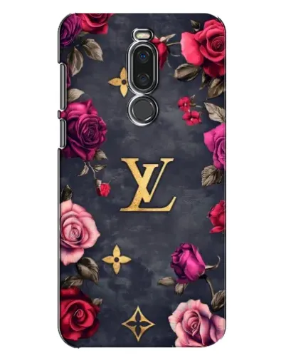 Чехол для Meizu X8 с картинкой «Цветочный Louis Vuitton»