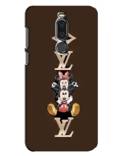 Чехол для Meizu X8 с картинкой «LV и Микки Маус»