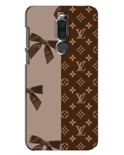 Чехол для Meizu X8 с картинкой «Louis Vuitton — банты»