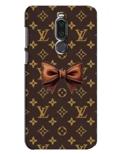 Чехол для Meizu X8 с картинкой «LV с бантом»