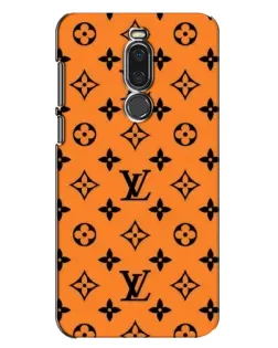 Чехол для Meizu X8 с картинкой «Оранжевый стиль LV»