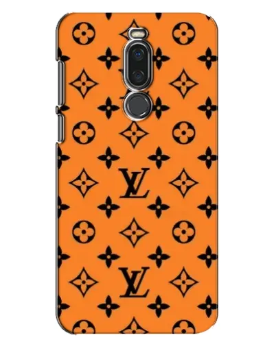 Чехол для Meizu X8 с картинкой «Оранжевый стиль LV»