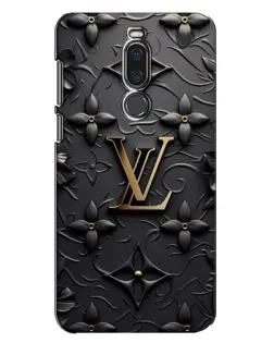 Чехол для Meizu X8 с картинкой «Кожаная текстура LV»