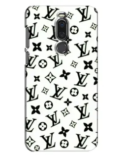 Чехол для Meizu X8 с картинкой «Монохромный хаос LV»