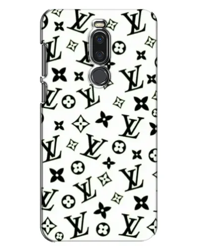 Чехол для Meizu X8 с картинкой «Монохромный хаос LV»