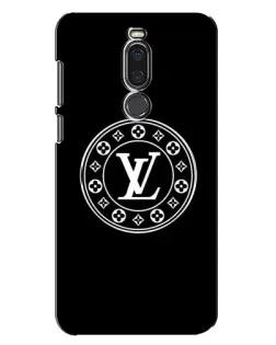 Чехол для Meizu X8 с картинкой «LV — печать стиля»
