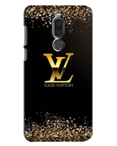 Чехол для Meizu X8 с картинкой «LV — золотые искры»