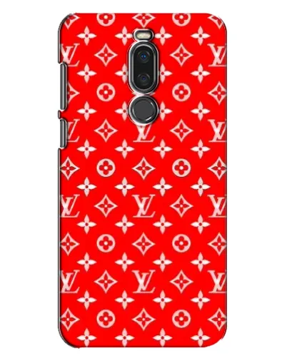 Чехол для Meizu X8 с картинкой «Яркий паттерн LV»