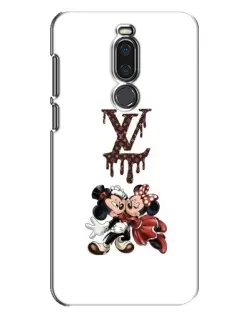 Чехол для Meizu X8 с картинкой «LV и Микки Маус»