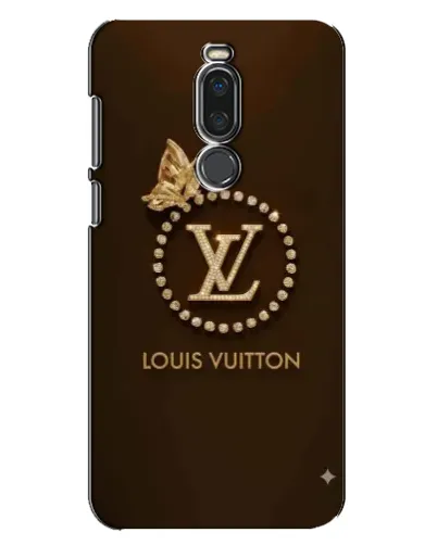 Чехол для Meizu X8 с картинкой «LV — золотая печать»