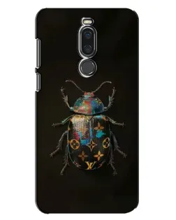 Чехол для Meizu X8 с картинкой «LV — мраморный принт»
