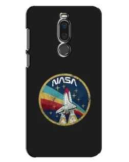 Чехол для Meizu X8 с картинкой «NASA — эмблема миссии»