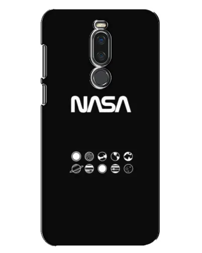 Чехол для Meizu X8 с картинкой «NASA — технический принт» Чехол для Meizu X8 с картинкой «NASA — технический принт»