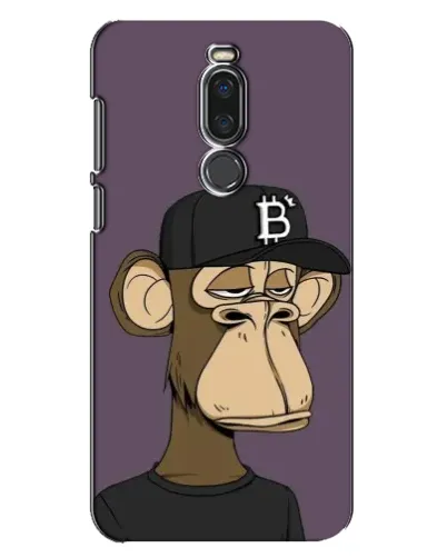 Чехол для Meizu X8 с картинкой «Bored Ape в кепке»