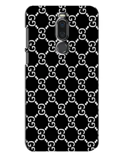 Чехол для Meizu X8 с картинкой «Gucci — сетчатый паттерн»