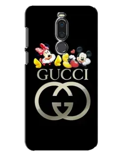 Чехол для Meizu X8 с картинкой «Gucci — герои Disney»