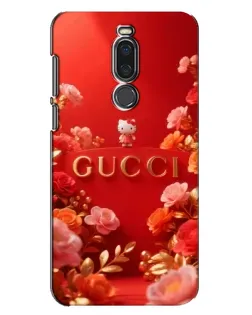 Чехол для Meizu X8 с картинкой «Gucci — золотой сад»