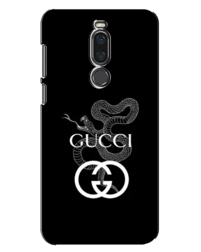 Чехол для Meizu X8 с картинкой «Gucci — серебряная змея» Чехол для Meizu X8 с картинкой «Gucci — серебряная змея»