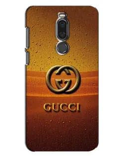 Чехол для Meizu X8 с картинкой «Gucci — солнечный градиент»