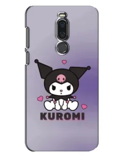 Чехол для Meizu X8 с картинкой «Kuromi — фиолетовый арт» Чехол для Meizu X8 с картинкой «Kuromi — фиолетовый арт»