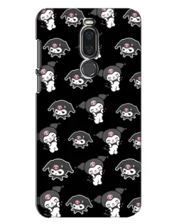 Чехол для Meizu X8 с картинкой «Черный паттерн Kuromi» Чехол для Meizu X8 с картинкой «Черный паттерн Kuromi»