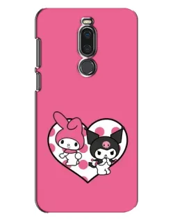 Чехол для Meizu X8 с картинкой «Kuromi и My Melody» Чехол для Meizu X8 с картинкой «Kuromi и My Melody»
