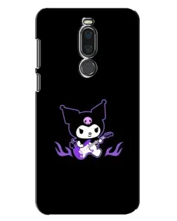 Чехол для Meizu X8 с картинкой «Электрическая Kuromi» Чехол для Meizu X8 с картинкой «Электрическая Kuromi»