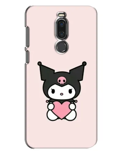 Чехол для Meizu X8 с картинкой «Kuromi и сердце»