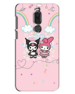 Чехол для Meizu X8 с картинкой «My Melody и Kuromi» Чехол для Meizu X8 с картинкой «My Melody и Kuromi»