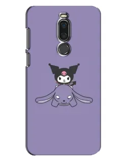 Чехол для Meizu X8 с картинкой «Kuromi на лиловом фоне» Чехол для Meizu X8 с картинкой «Kuromi на лиловом фоне»