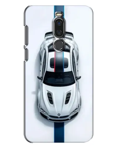 Чехол для Meizu X8 с картинкой «Вид сверху — BMW M»