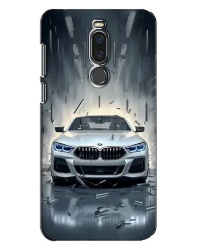 Чехол для Meizu X8 с картинкой «BMW в свете фар»