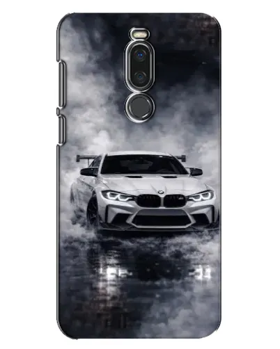 Чехол для Meizu X8 с картинкой «BMW сквозь туман»