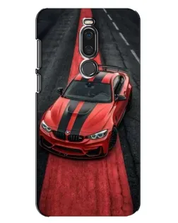 Чехол для Meizu X8 с картинкой «BMW на красной дорожке»