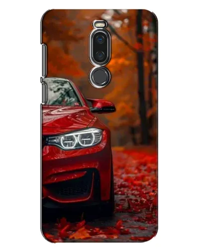 Чехол для Meizu X8 с картинкой «Осенняя BMW M4»