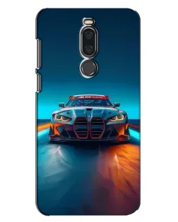 Чохол для Meizu X8 з картинкою «BMW — вогні неону» Чохол для Meizu X8 з картинкою «BMW — вогні неону»