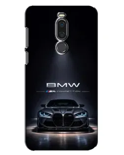 Чохол для Meizu X8 з картинкою «BMW крізь нічне місто» Чохол для Meizu X8 з картинкою «BMW крізь нічне місто»