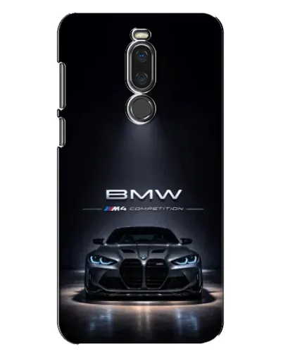 Чохол для Meizu X8 з картинкою «BMW крізь нічне місто» Чохол для Meizu X8 з картинкою «BMW крізь нічне місто»