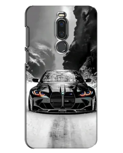 Чохол для Meizu X8 з картинкою «BMW — акварельний дрифт» Чохол для Meizu X8 з картинкою «BMW — акварельний дрифт»
