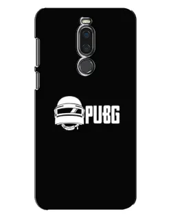 Чехол для Meizu X8 с картинкой «PUBG — классический лого»