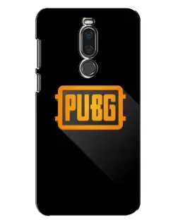 Чехол для Meizu X8 с картинкой «PUBG — рамка лого»