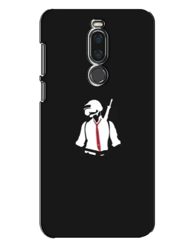 Чехол для Meizu X8 с картинкой «PUBG — силуэт воина» Чехол для Meizu X8 с картинкой «PUBG — силуэт воина»
