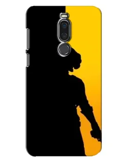 Чехол для Meizu X8 с картинкой «Тень воина PUBG»