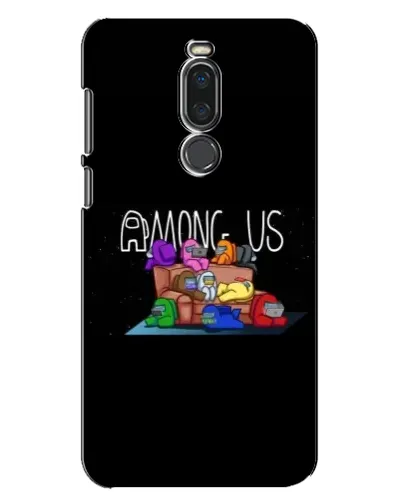Чехол для Meizu X8 с картинкой «Логотип Among Us» Чехол для Meizu X8 с картинкой «Логотип Among Us»