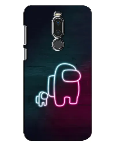 Чехол для Meizu X8 с картинкой «Among Us неон-арт» Чехол для Meizu X8 с картинкой «Among Us неон-арт»
