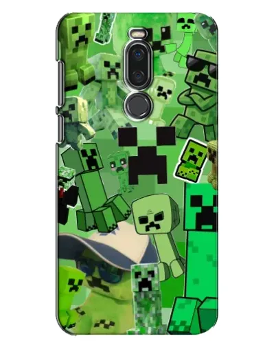 Чехол для Meizu X8 с картинкой «Криперы Minecraft» Чехол для Meizu X8 с картинкой «Криперы Minecraft»